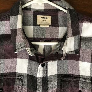 Vans button down shirt